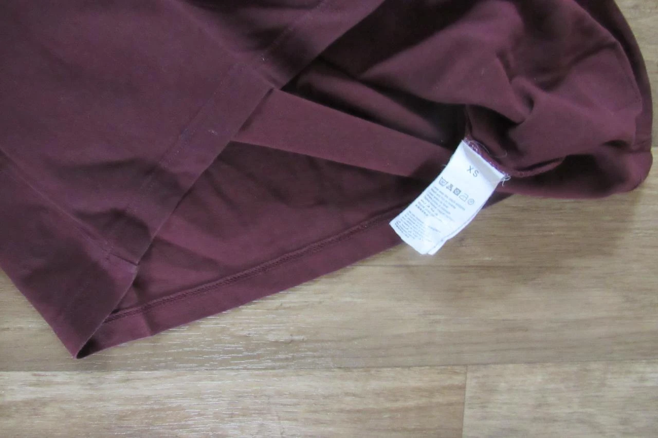 GREY AND BORDEAUX MC T-SHIRT - BIZZBEE - SIZE XS - n°08 – photo 3